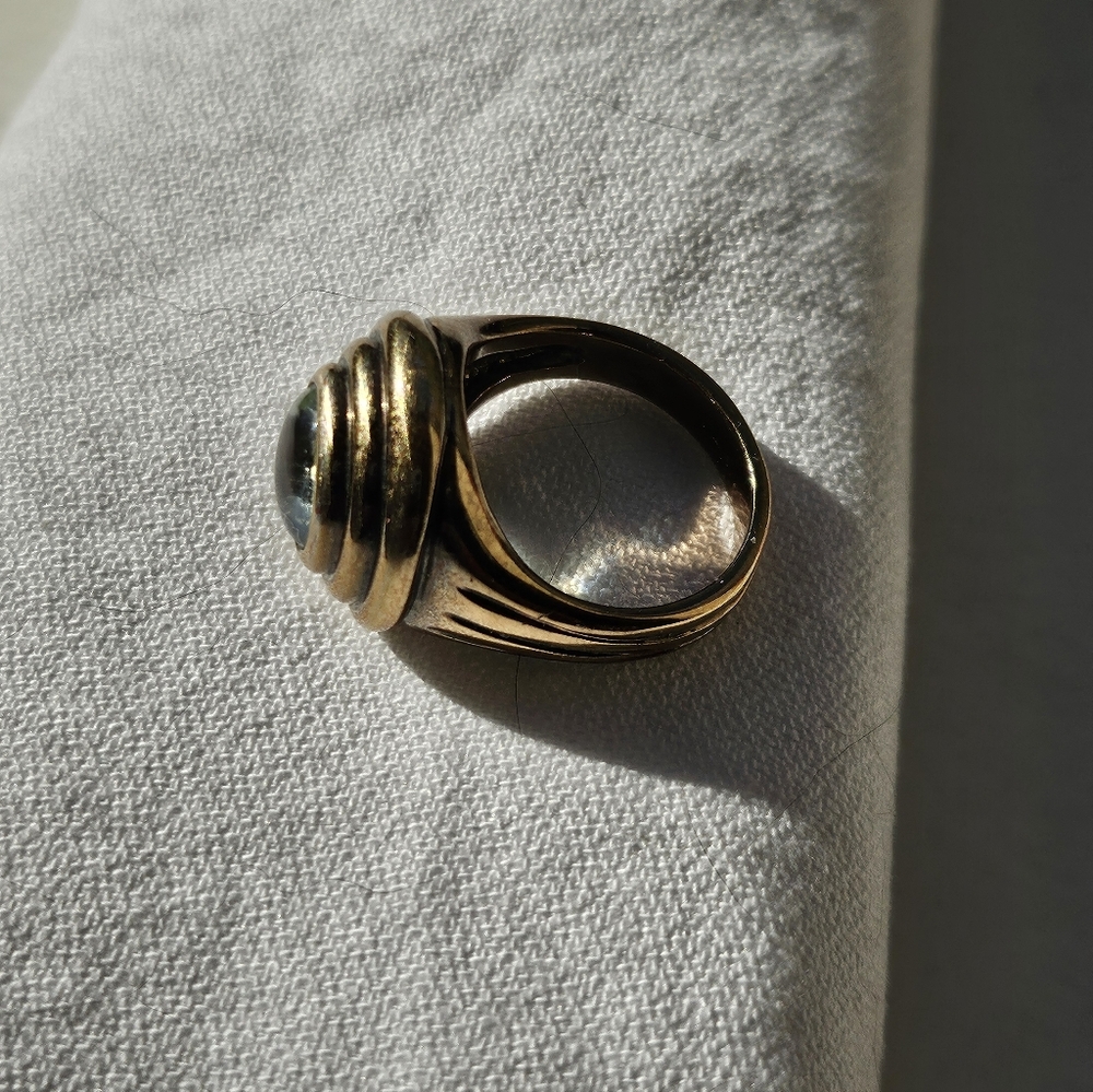 Green Amethyst In Copper setting - Picture 9 of 9
